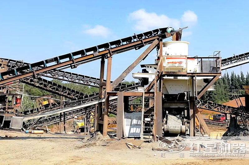 制砂機成品粒型好，成品多用于建筑工程，道路基建